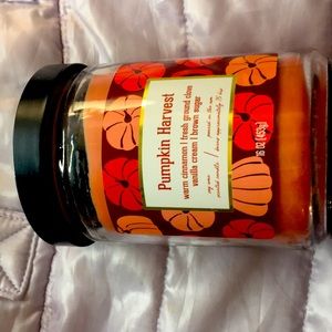 pumpkin harvest sent candle